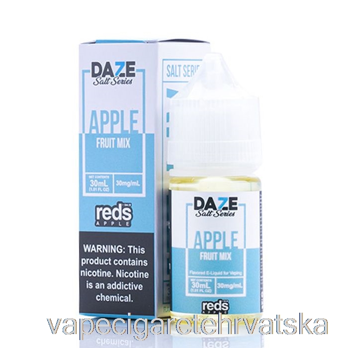 Vape Cigarete Voćni Miks - E-sok Od Crvene Jabuke - 7 Daze Sol - 30 Ml 30 Mg